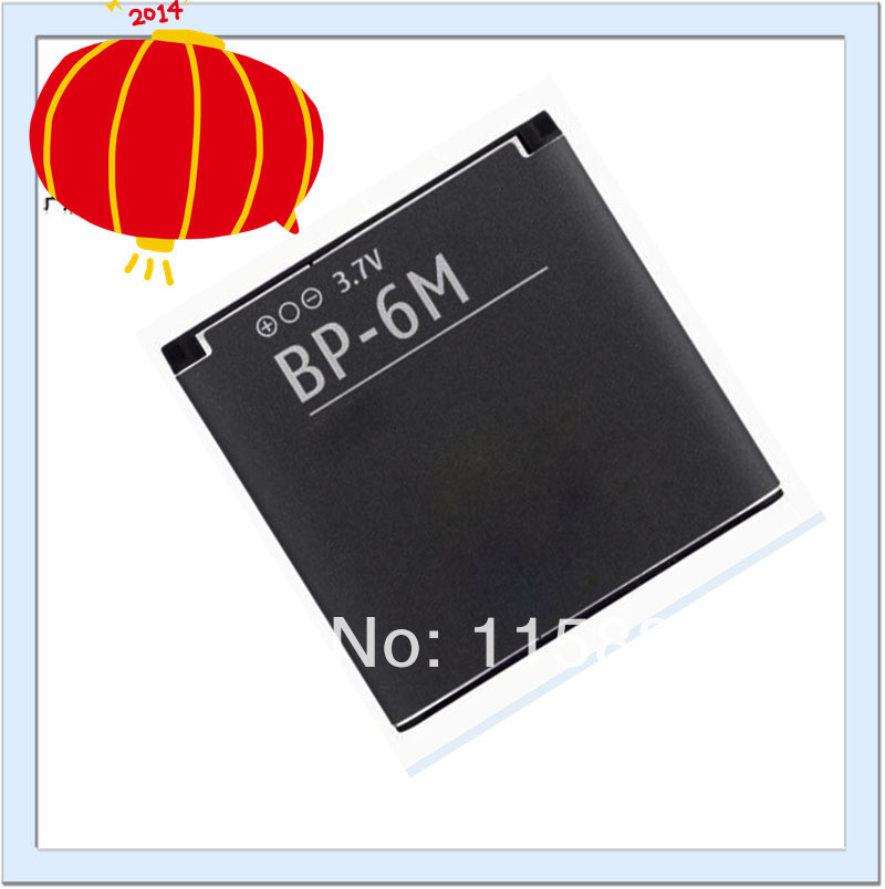2pcs lot Replacement Mobile Phone Battery BP 6M BP 6M replacement mobile battery for 6280 6288
