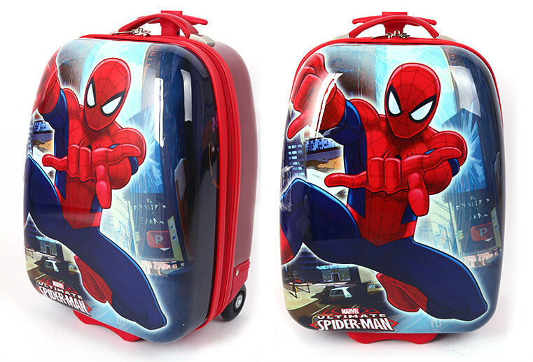 spiderman kids suitcase