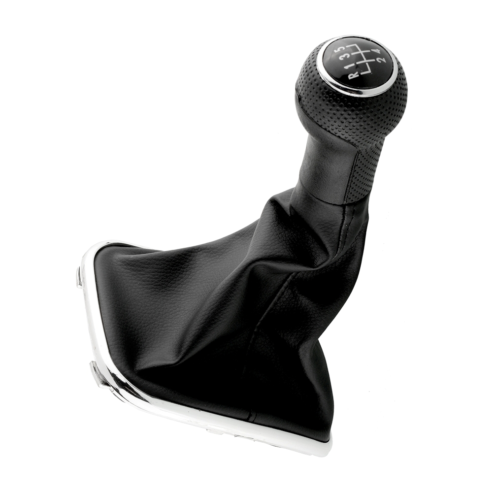 New 5 Speed Speeds Shifter Gear Shift Knob GaitorBoot For VW For Mk4 1999 2004 2000