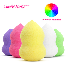 Soft Miracle Complexion Beauty makeup Sponge Blender Makeup Blending Sponge puff Foundation Smooth Sponge 14 colors to choose