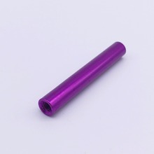 Standoffs Spacer Nuts Drone DIY M3 Length 30mm Female Aluminium Round Purple Metric Fastener