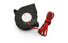 3D printer accessories 5015 turbo Brushless DC Cooling Blast Blower Fan 12V 0 18A 50x50x15mm Reprap