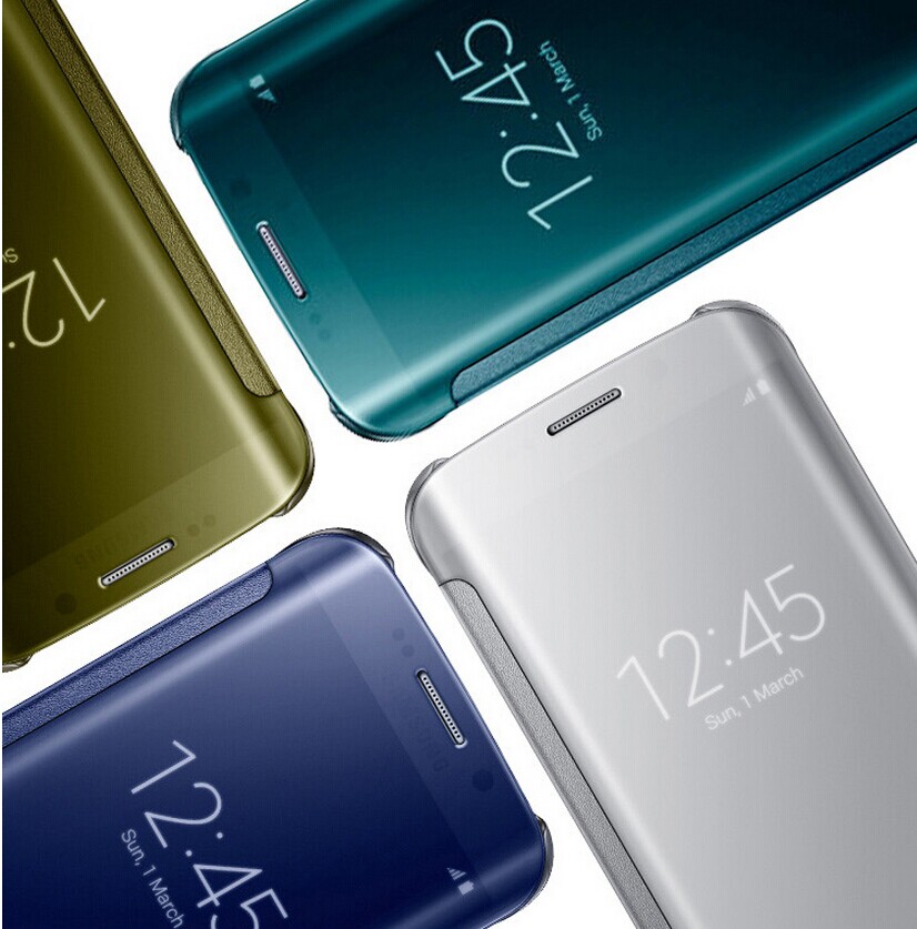S6 S6 Edge S6 Plus Cases For Galaxy S6 Edge Plus Clear Surface Flip Mobile Phone