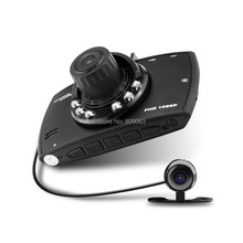 G30B Car Black Box Allwinner Car DVR Dual Lens with Car Rearview Camera 2 7 LCD