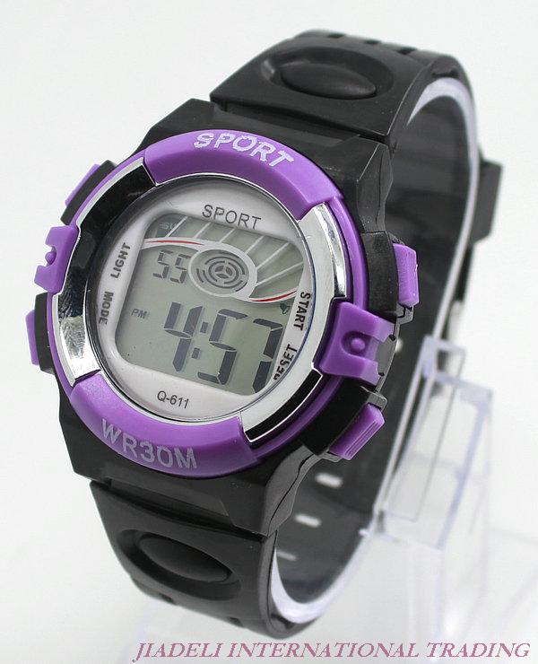 wholesale Hot sale 2015 New Light Unisex Digital LED Screen Sports Silicone Bracelet Wrist Watch women