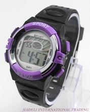 Caliente venta 2015 nueva luz Unisex Digital LED deportes pantalla pulsera de silicona reloj de pulsera de señora relojes de hombre
