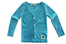 Free shipping Kid Cardigan Children s Knit Clothing v Neck Full Sleeve Children Clothes Baby Girl