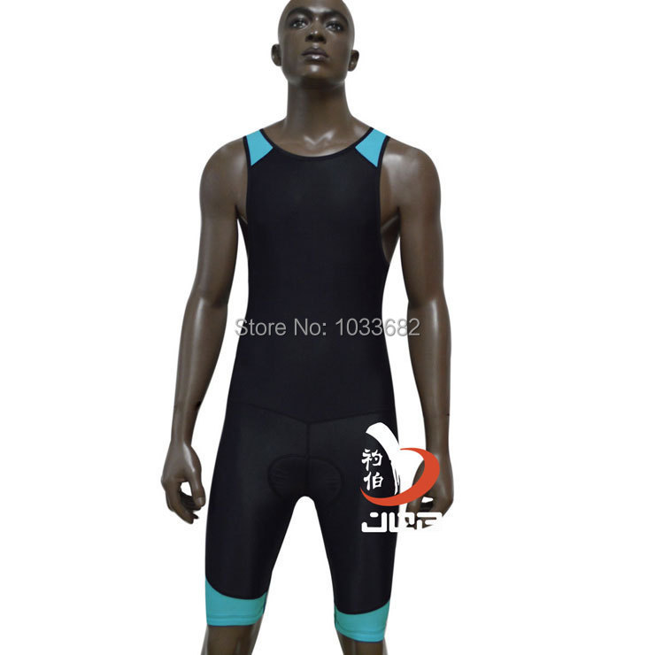 JOB Triathlon Training Jogging Cycling one-piece suit for men wetsuit for swimming&diving cycling running sun-protective clothes