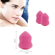 2Pcs lot Lovely Cute Waterdrop Sponge Power Puff Calabash Water Drop Flawless Smooth Beauty Makeup Cosmetic