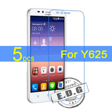5pcs Ultra Clear LCD Screen Protector Guard Cover Protective Film For Huawei Y625 Film ( Film + cloth)
