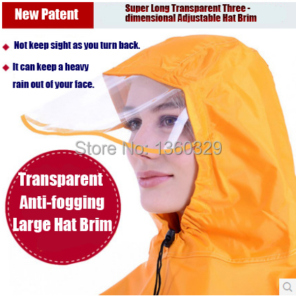 Plus Size font b burberry b font men Womens Long Raincoats Yellow Red Blue Poncho Transparent