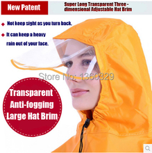 Plus Size burberry_ men Womens Long Raincoats Yellow Red Blue Poncho Transparent Thickening Large Hat Brim for Bicycle E-Bicycle