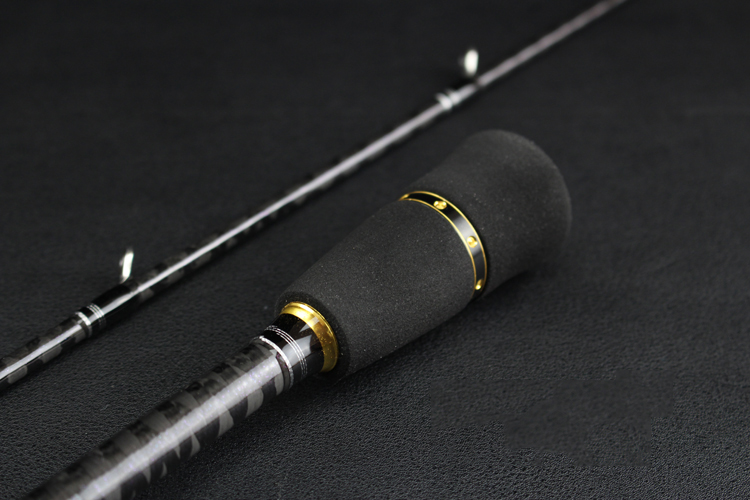 1.95m 6\'3\'\' Light Slow Jigging Casting Lure Carbon Sea Fishing Rod Fish Pole Cane (20-180g, Fast Action) Fuji Fishing Pole Japan (12)