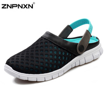 New 2016 Women Men Clogs Garden Shoes Women Fashion Breathable Women Mules Clogs Men Summer Slippers For Men Size 36-44