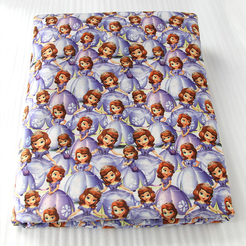42521 50*147CM patchwork printed cotton fabric for Tissue Kids Bedding textile for Sewing Tilda Doll, DIY handmade materials