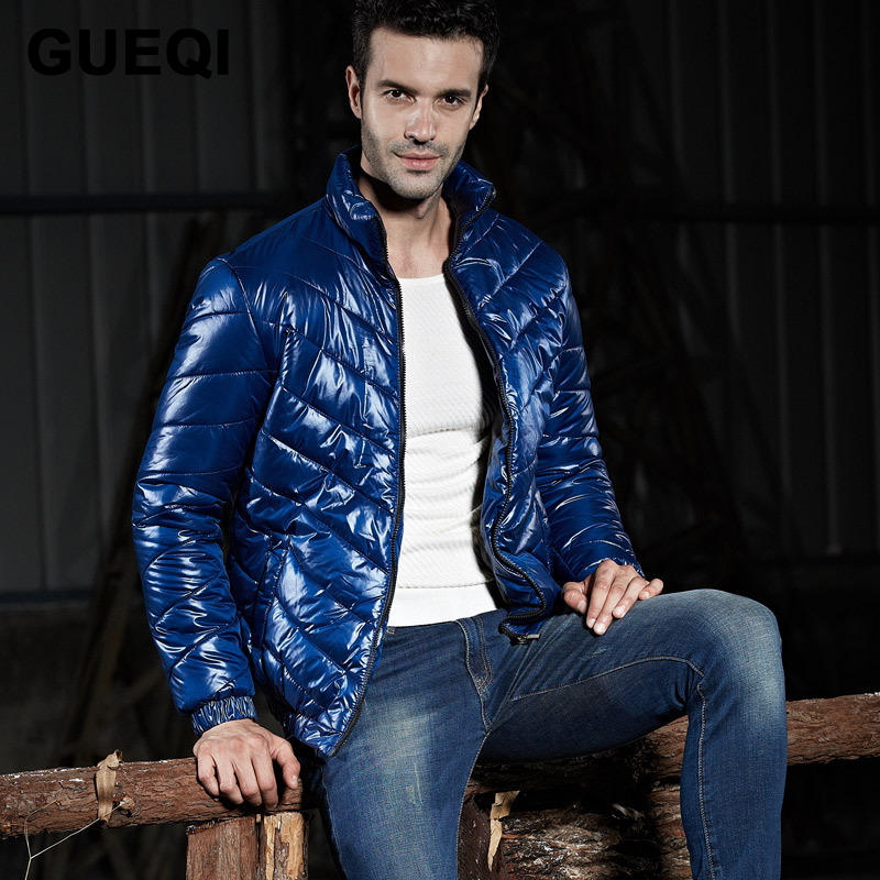 GUEQI Brand Fashion Winter Jacket Men 2015 New Arrival Men Coat Winter Warm Parka High Quality