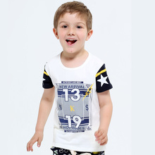 New 2015 children t shirts 100 cotton T shirt Boys Kids Short Sleeve Tops T shirt