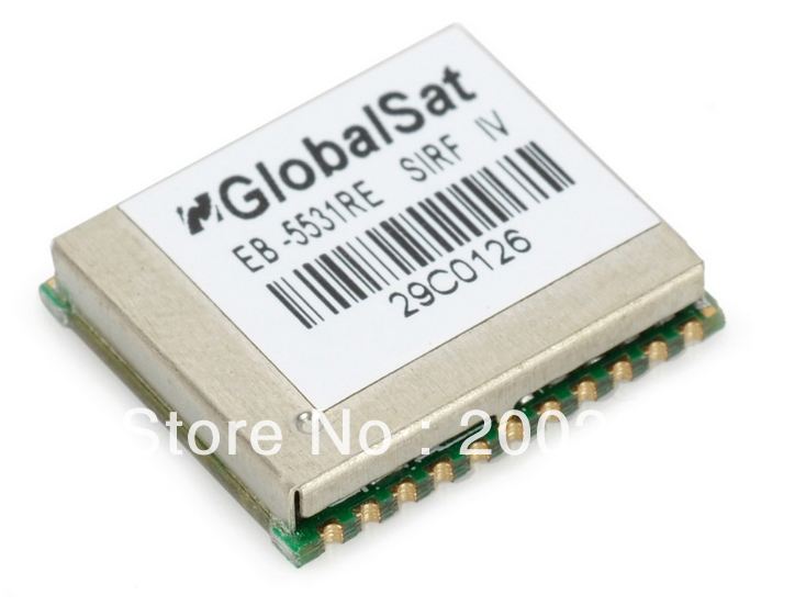 Globalsat eb-5531re gps    sirf star iv   gps  -  +  + 