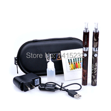 Wholesale MT3 Atomizer vaporizer EVOD Battery Double Dual Kit Flower Stone MT3 for Electronic Cigarette E Cig E-cigarette Kits
