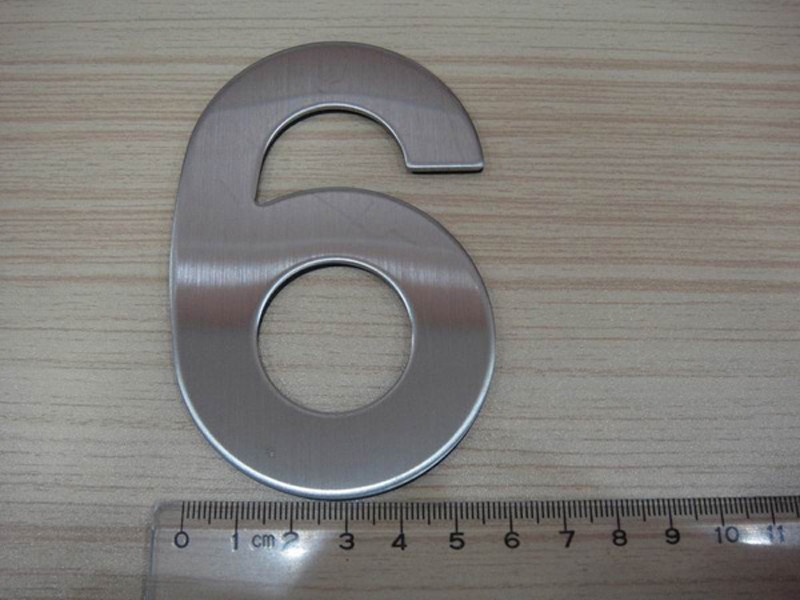 SCREW on House Door Building 10cm Stainless Steel House Numbers No 95