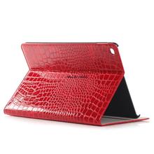 New Design Crocodile Leather Case For iPad 2 3 4 High Quality Coque Magnetic Funda Stand