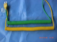 Retráctil Sensor Cables para termopares, RTDs y termistores, conector del cable, desconexión rápida conector