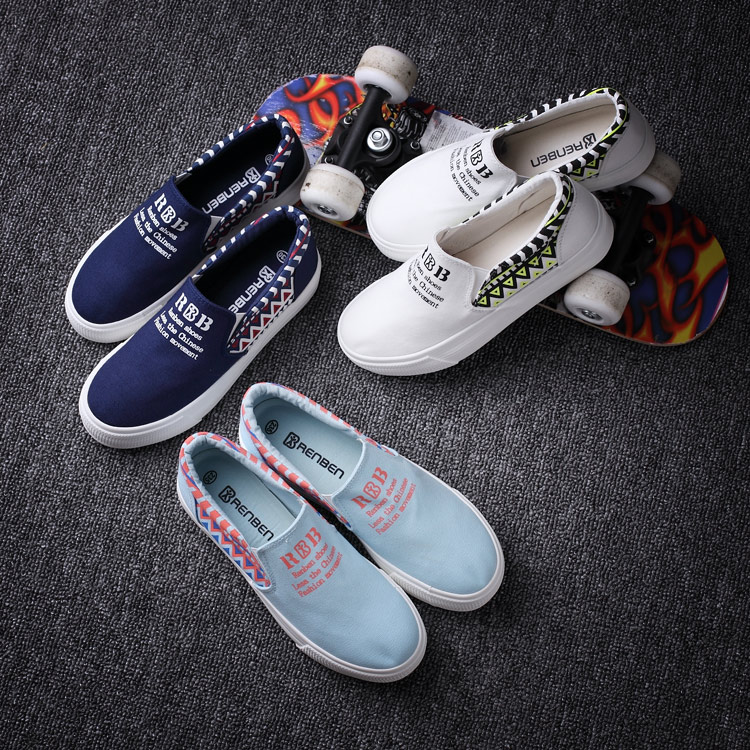 Female summer JK canvas shoes sneakers preppy chic Harajuku lolita cotton made punk rock light platform