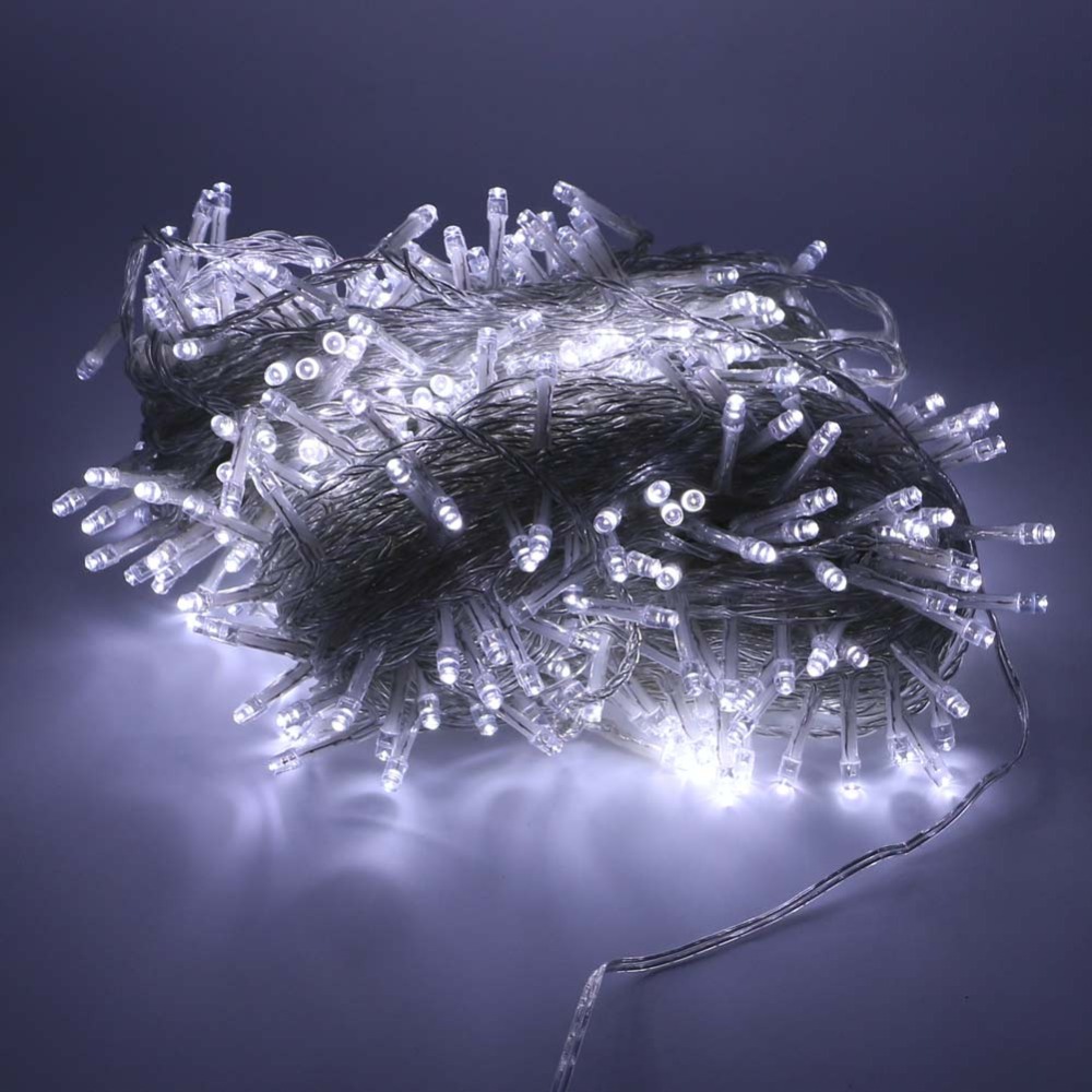 50M 500 LED 6W Copper Wire String Lights Xmas Christmas Light Outdoor Garden Decoration Party ...