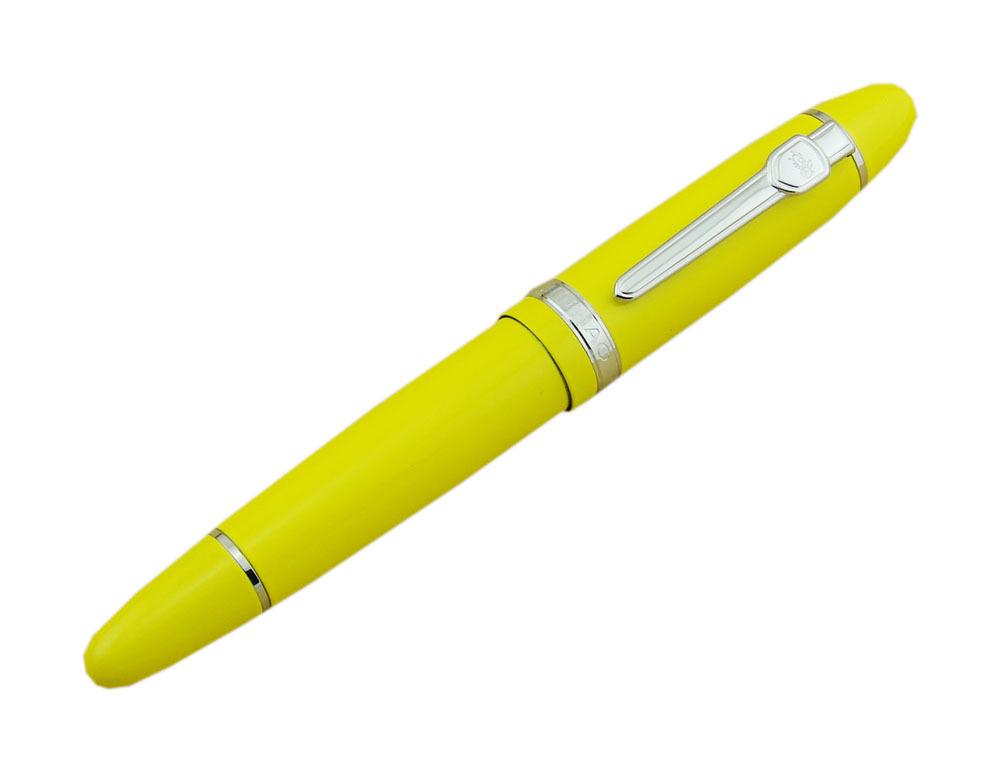 Advanced Jinhao 159 Fountain Pen Yellow With Sliver CliP Big & Heavy Gift pen