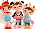 Metoo Angela girl 1pc 50cm sweet panda koala candy strawberry cartoon genius plush doll stuffed toy