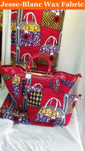 2016 6yards ankara style cotton fabric&women bags sets african wax prints fabric super wax hollandias for sewing dress