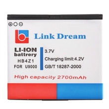 HB4Z1 Link Dream High Quality 2700mAh Replacement Lithium-ion Mobile Phone Battery for Huawei U9000