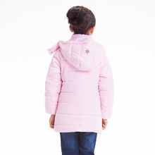 Girls Long Jacket Down Coat Hoodie Sweet Brand Quality Size 11 12 13 14 NWT