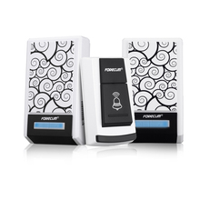 2015 NEW Smart Wireless Doorbell Two Receivers Smart home Office door bell wireless Waterproof Door Bell 36 Chimes