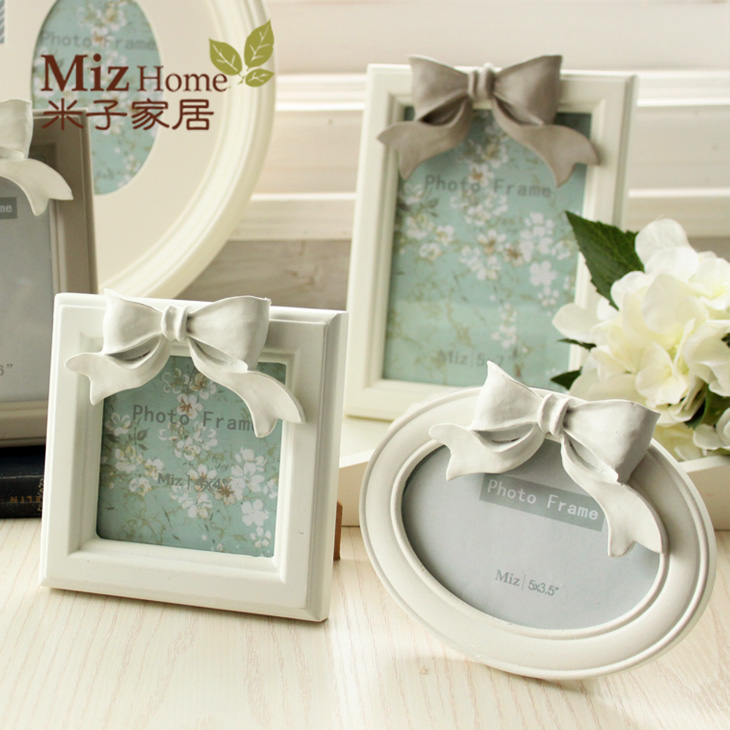 Wood wedding picture photo frame DIY Rasin cinderella Oval frame ...