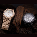 Fashion Seasonal New Design Wooden Watch Men High Quality Japan Movement Sandalwood Quartz Watch with Giftbox