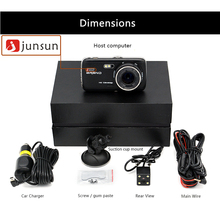 Junsun Car DVR Camera AIT8428P Dash Cam 1080P 3 0 Video Recorder Registrator G Sensor Night