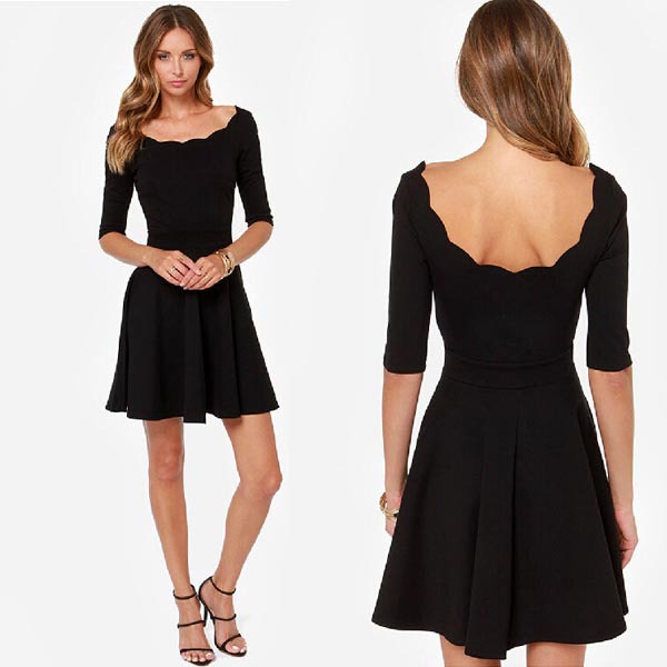 Summer Dress - Elastic Style Braided Round Neckline / Sleeveless Cut Summer is here! This means in with the colorful work outfits and out with the starched cardigans and stiff trench coats. Here are some summer-ready and HR-approved Pinterest boards .