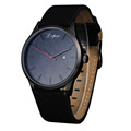 Simple Men Watch 45mm PU Leather Quartz Watches Men Military Watch Male Clock man Casual Watches