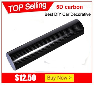 new 5D carbon sticker hot