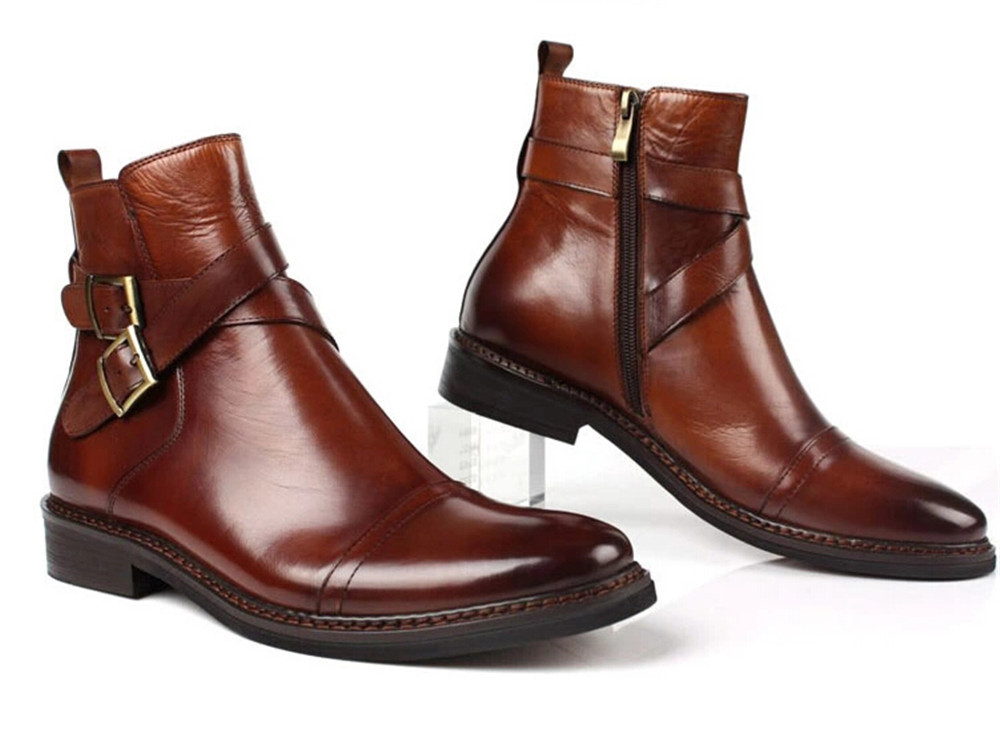 Mens Zip Up Ankle Boots | FP Boots