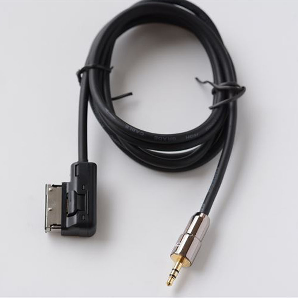 Car Media-IN Interface Ami to 3.5MM Audio JACK Cable ... stereo wiring 2009 audi r8 