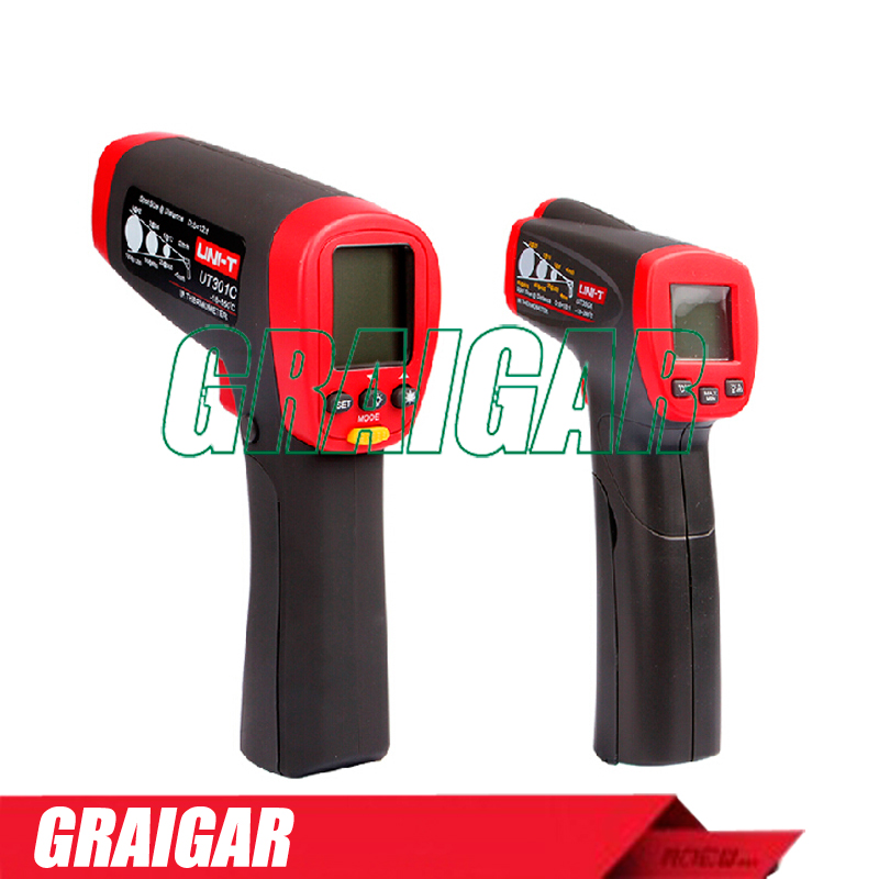 Handheld Infrared Thermometers UNI-T UT301C Industrial  temperature gauge Non-contract Digital IR Thermometer Gun -18 - 550