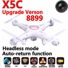 2015 New X5C-1 2.4G  Remote Control Helicopter Updated X5C 8899 Quadcopter RC Drone With HD Camera Headless Mode & Auto return