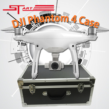 2016 DJI Phantom 4 Hard Case Professional Handle Aluminum Box for FPV Drone DJI Phantom 4 Transmitter AR Quadcopter Fast Ship