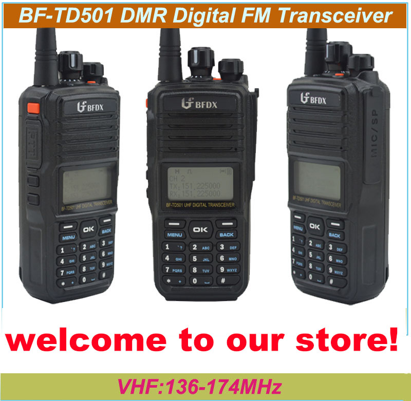 Bfdx bf-td501  136 - 174  dmr  fm-
