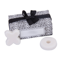 NFLC Duftende Seife XO fuer Hochzeit Bevorzugungen Geschenk Weiss