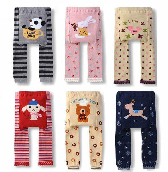 New Animal Pattern Baby Boy Girl Toddler Leg Warmer PP Pants Bottom Trousers