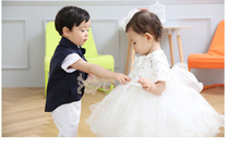 Latest set of one year old baby girl baptism dress princess wedding vestidos tutu 2016 baby