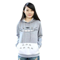 New hot 3D thick sweatshirt harajuku cartoon totoro animal Letter print Women Suit Hoodie Spring Autumn